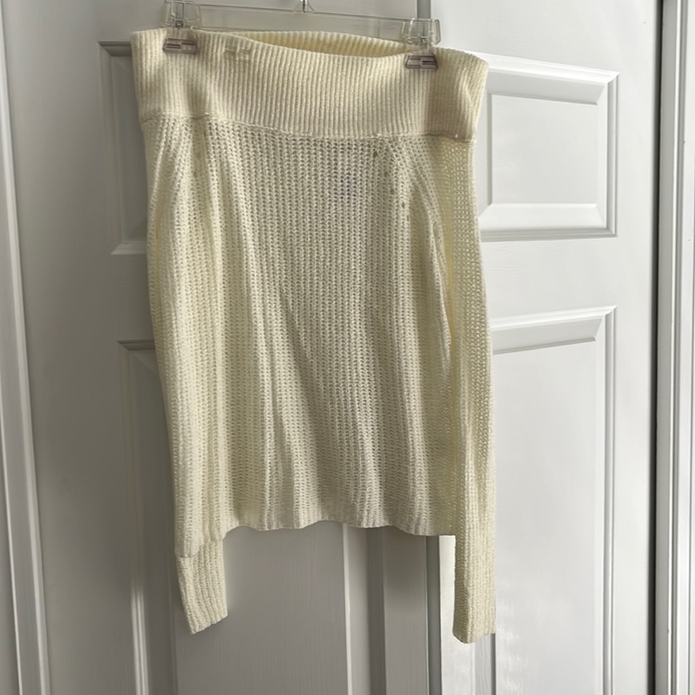 Off the shoulder sweater. New with tags!